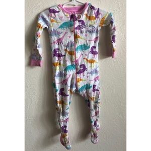 “Mommy’s little cute-a-Saurus” footy pajamas